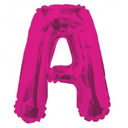 AirFilled: 14" LETTER A HOT PINK