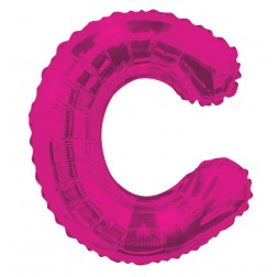 AirFilled: 14" LETTER C HOT PINK