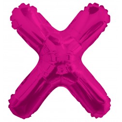 AirFilled: 14" LETTER X HOT PINK