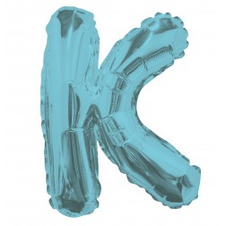 AirFilled: 14" LETTER K LIGHT BLUE