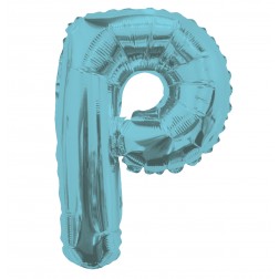 AirFilled: 14" LETTER P LIGHT BLUE