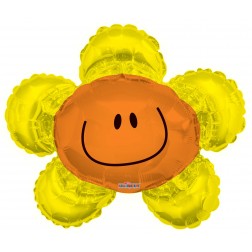  14" Smiley Flor Amarilla