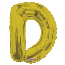 AirFilled: 14" LETTER D GOLD
