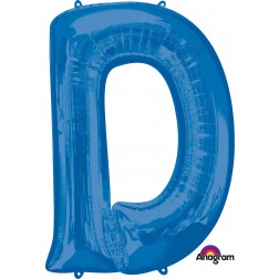 SuperShape Letter "D" Blue