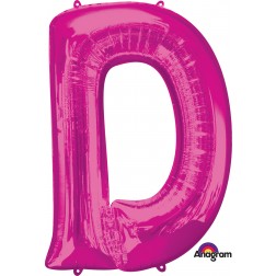 SuperShape Letter "D" Pink