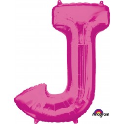 SuperShape Letter "J" Pink