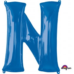 SuperShape Letter "N" Blue