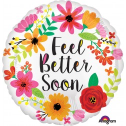 Standard Feel Better Soon Floral Wreath