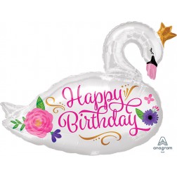 SuperShape HBD Beautiful Swan