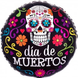 Standard Colorful Dia de Muertos