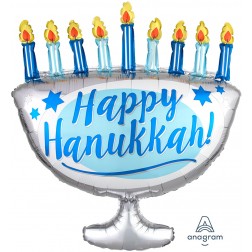 SuperShape Happy Hanukkah Menorah