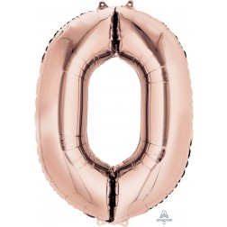 SuperShape Number 0 Rose Gold