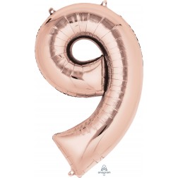 SuperShape Number 9 Rose Gold