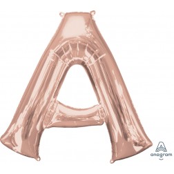 Anagram SuperShape Letter "A" Rose Gold