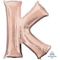 Anagram SuperShape Letter "K" Rose Gold