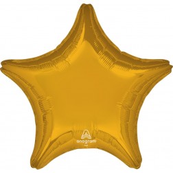 28" Metallic Gold Star