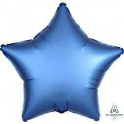 Standard Satin Luxe Azure Star  (Flat)
