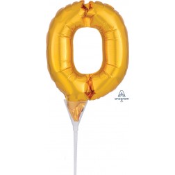 Anagram CI: Cake Pick Numbers Micro Number " 0 " Gold