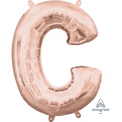 Anagram MiniShape Letter "C" Rose Gold