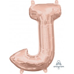 Anagram MiniShape Letter "J" Rose Gold