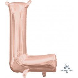 Anagram MiniShape Letter "L" Rose Gold
