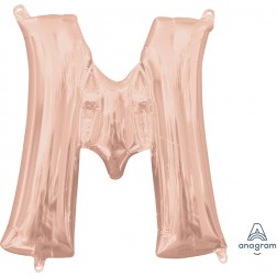 Anagram MiniShape Letter "M" Rose Gold