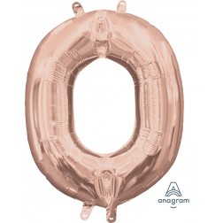 Anagram MiniShape Letter "O" Rose Gold