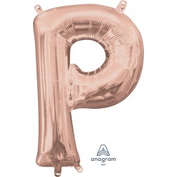 Anagram MiniShape Letter "P" Rose Gold
