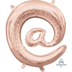 Anagram MiniShape Symbol "@" Rose Gold
