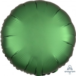 Standard Satin Luxe Emerald Circle
