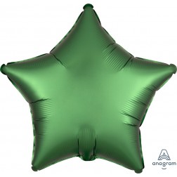 Standard Satin Luxe Emerald Star  (Flat)