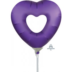 MiniShape Purple Royale Open Heart