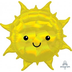 SuperShape Holographic Iridescent Sun