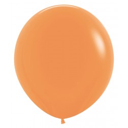 18" Neon Orange Round (25pcs)