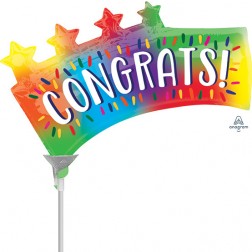 MiniShape Congrats Star Banner