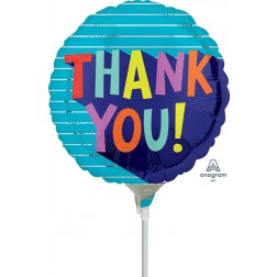 9" Thank You Fun Type