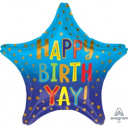 Standard Star Happy Birth YAY