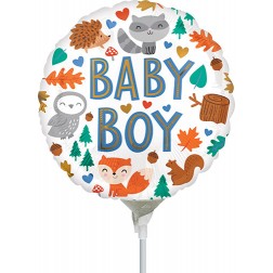 9" Baby Boy Woodland Fun 