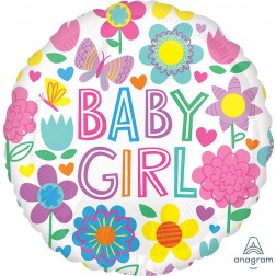 Jumbo Baby Girl Floral Butterfly