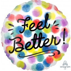 Standard Feel Better Watercolor Dots