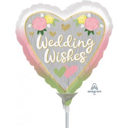 9" Wedding Wishes Ombre 