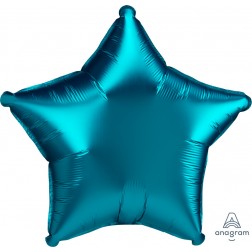 Standard Satin Luxe Aqua Star