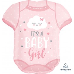 SuperShape Baby Girl Onesie 