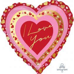 Jumbo I Love You Pretty Hearts