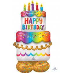 CI: Airloonz Large Birthday Cake