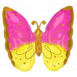 SuperShape Pink & Yellow Butterfly