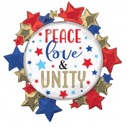 SuperShape Peace Love Unity Stars