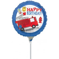 9" First Responder Happy Birthday