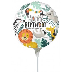 9" Get Wild Birthday