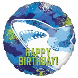 Standard Shark Happy Birthday